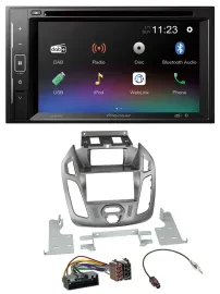 Pioneer Bluetooth MP3 USB 2DIN DAB DVD Autoradio für Ford Transit 12-18 Display