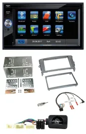 Blaupunkt 2DIN Bluetooth TMC USB Lenkrad SD Navigation für Toyota Auris 2007-201