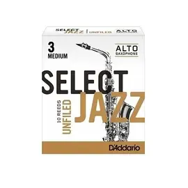 Трость для саксофона альт Rico Select Jazz RRS10ASX3M