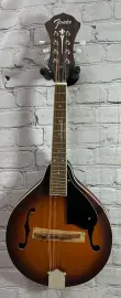 Fender Paramount PM-180E Acoustic Electric Mandolin with Bag, Aged Cognac Burst