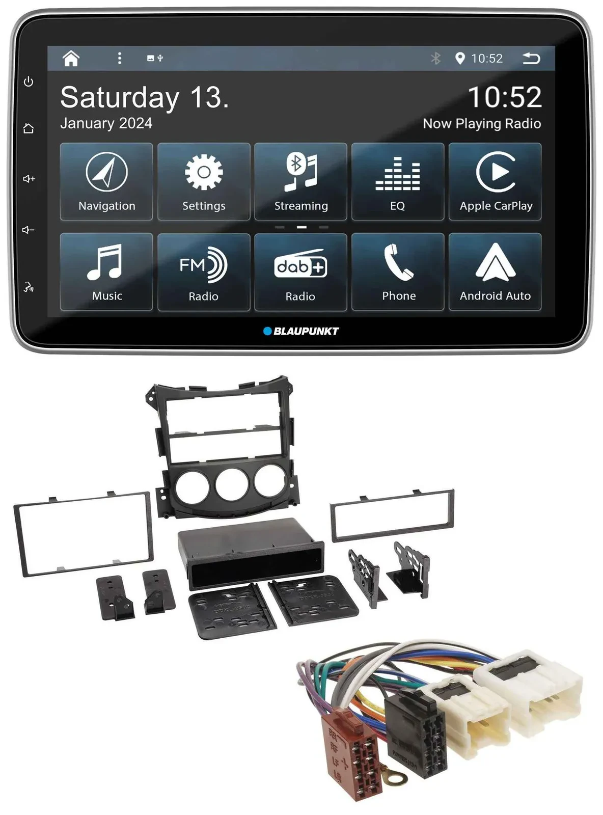 Автомагнитола Blaupunkt для Nissan 370Z (с 2009) USB, DAB, SD, MP3, Bluetooth