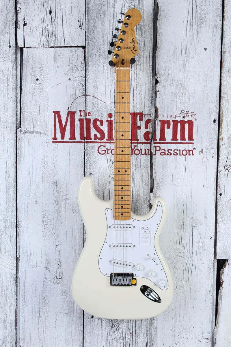 Электрогитара Fender Standard Stratocaster Olympic White