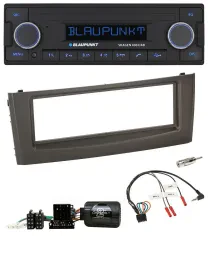 Blaupunkt DAB USB Bluetooth Lenkrad Autoradio für Fiat Grande Punto 06-10 schwar