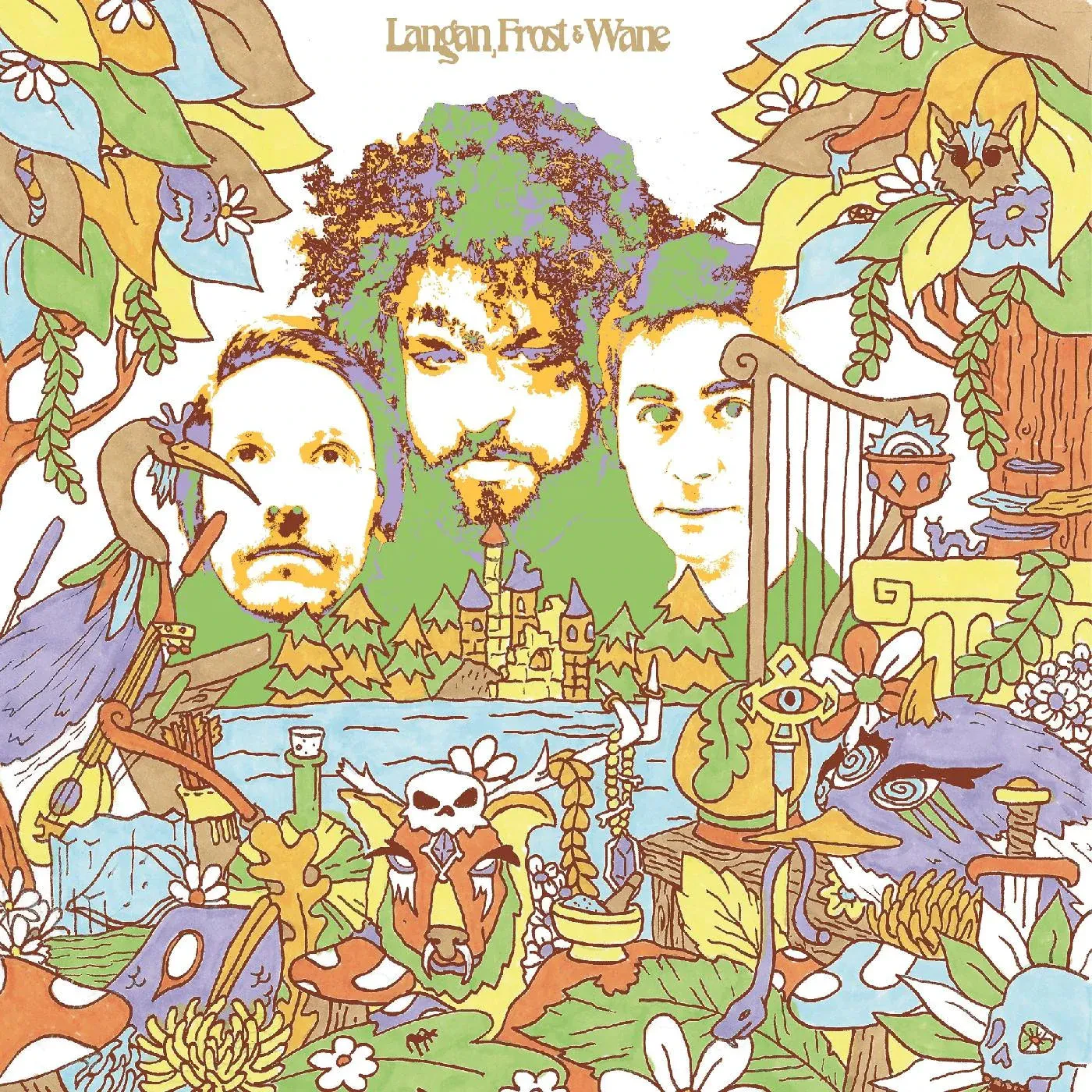 Виниловая пластинка Langan, Frost & Wane – Langan, Frost & Wane (Релиз 2022) Sealed