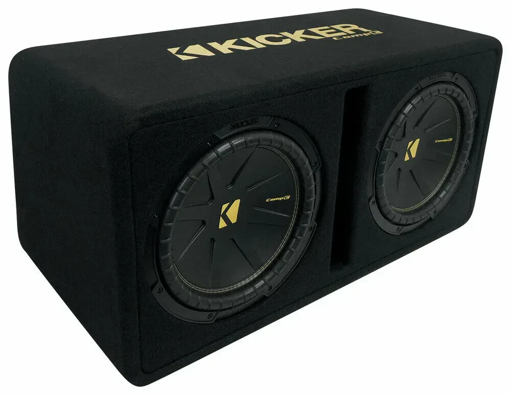Сабвуфер пассивный Kicker 50DCWC122 2x12" 2 Ом 600 Вт RMS