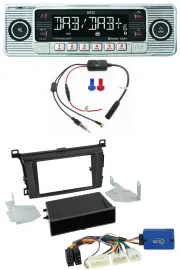 Dietz DAB USB MP3 Bluetooth Autoradio für Toyota RAV-4 (ab 2013)