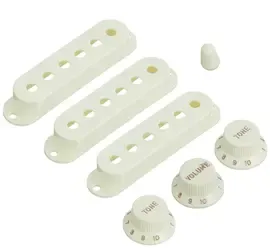 Набор фурнитуры для электрогитары Fender Pure Vintage 60s Stratocaster Accessory Kit Vintage White