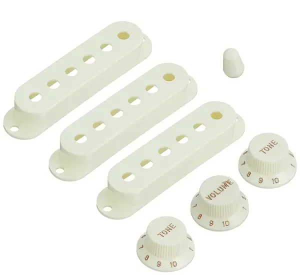 Набор фурнитуры для электрогитары Fender Pure Vintage 60s Stratocaster Accessory Kit Vintage White