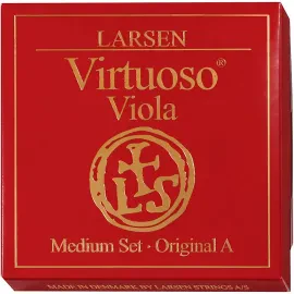 Larsen Viola String Set 15 to 16-1/2 in., Medium Multiple Wound, Ball End