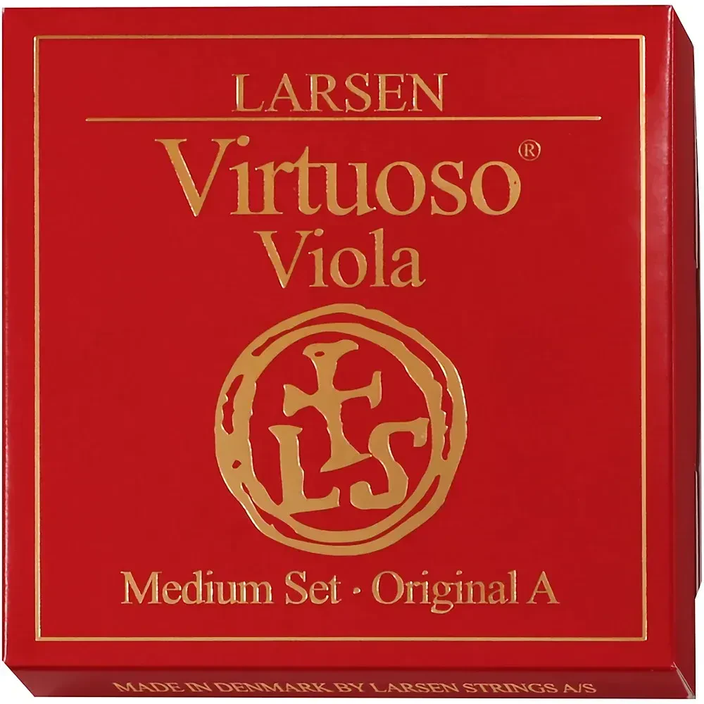 Струны для альта Larsen Strings (набор, 4 шт.) Medium, Ball End, 15–16.5"