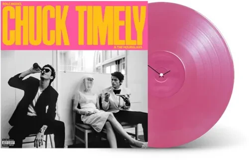 Виниловая пластинка Role Model - Chuck Timely & The Hourglass [New Vinyl LP] Explicit, Pink, Colored