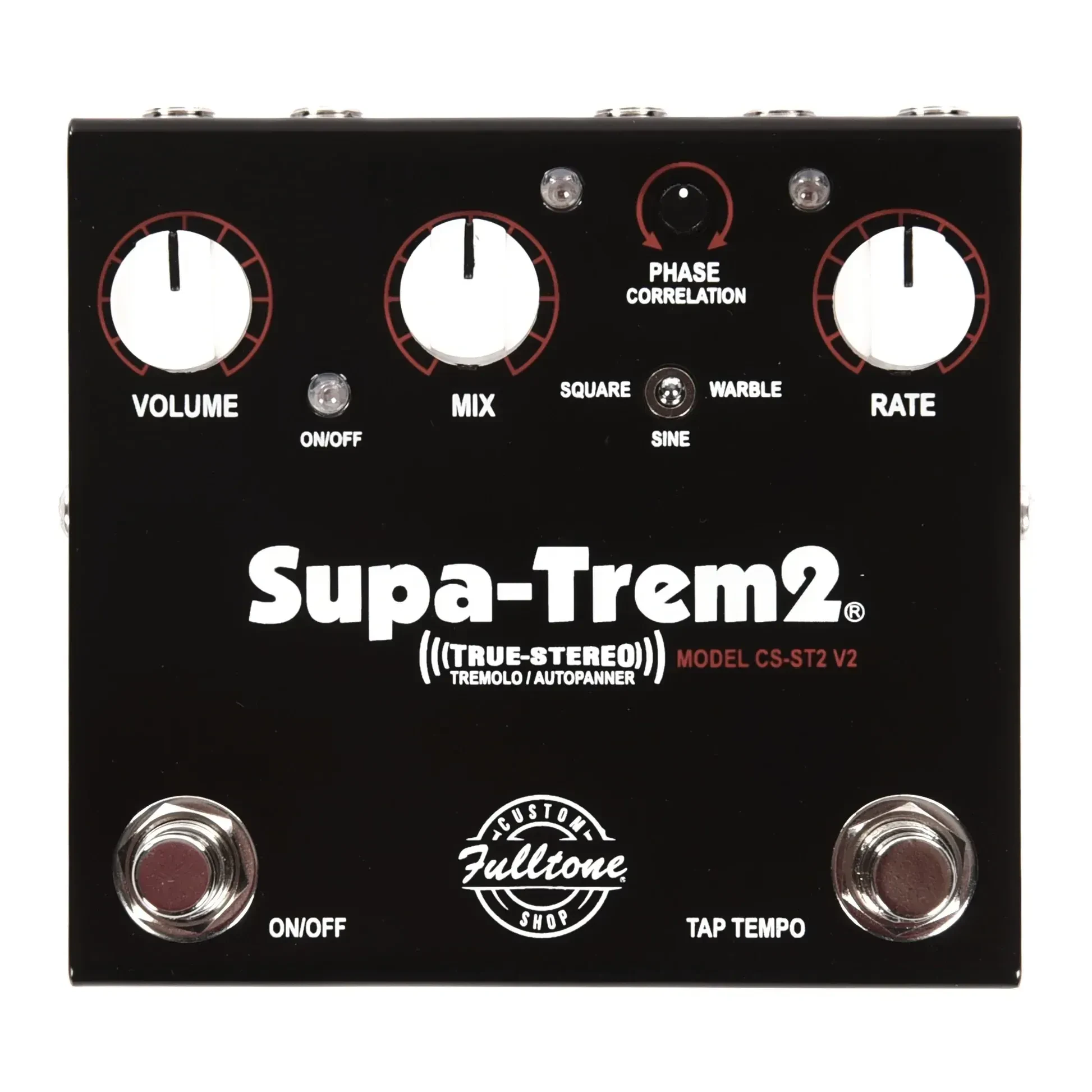 Педаль эффектов для электрогитары Fulltone Custom Shop Supa-Trem2 V2 Tremolo