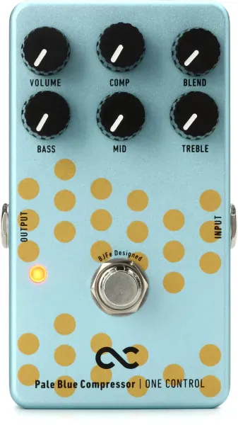 Педаль эффектов для электрогитары One Control Pale Blue Compressor