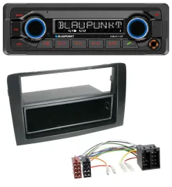 Blaupunkt MP3 Bluetooth USB AUX Autoradio für Fiat Idea (350 03-11) schwarz