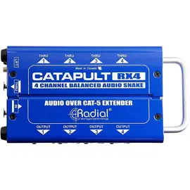 Radial Engineering Catapult 4-channel Cat 5 Audio Snake (RX4 Receiver Module)