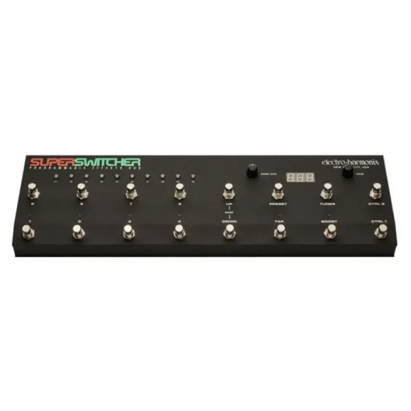 Electro Harmonix Super Switcher Programmable Effects Hub Pedal for Stage Use