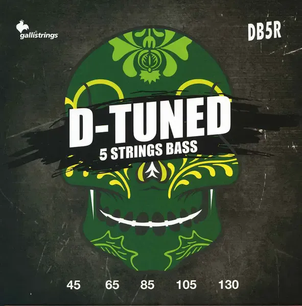 Струны для 5ти струнной бас-гитары 45-130 Galli Strings DB5R