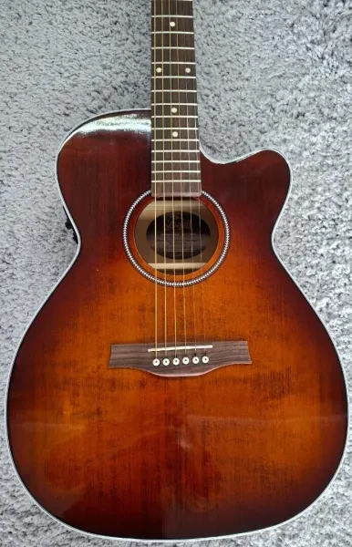 Seagull Performer CW CH Burnt Umber Presys II Acoustic Electric Guitar - B-Stock