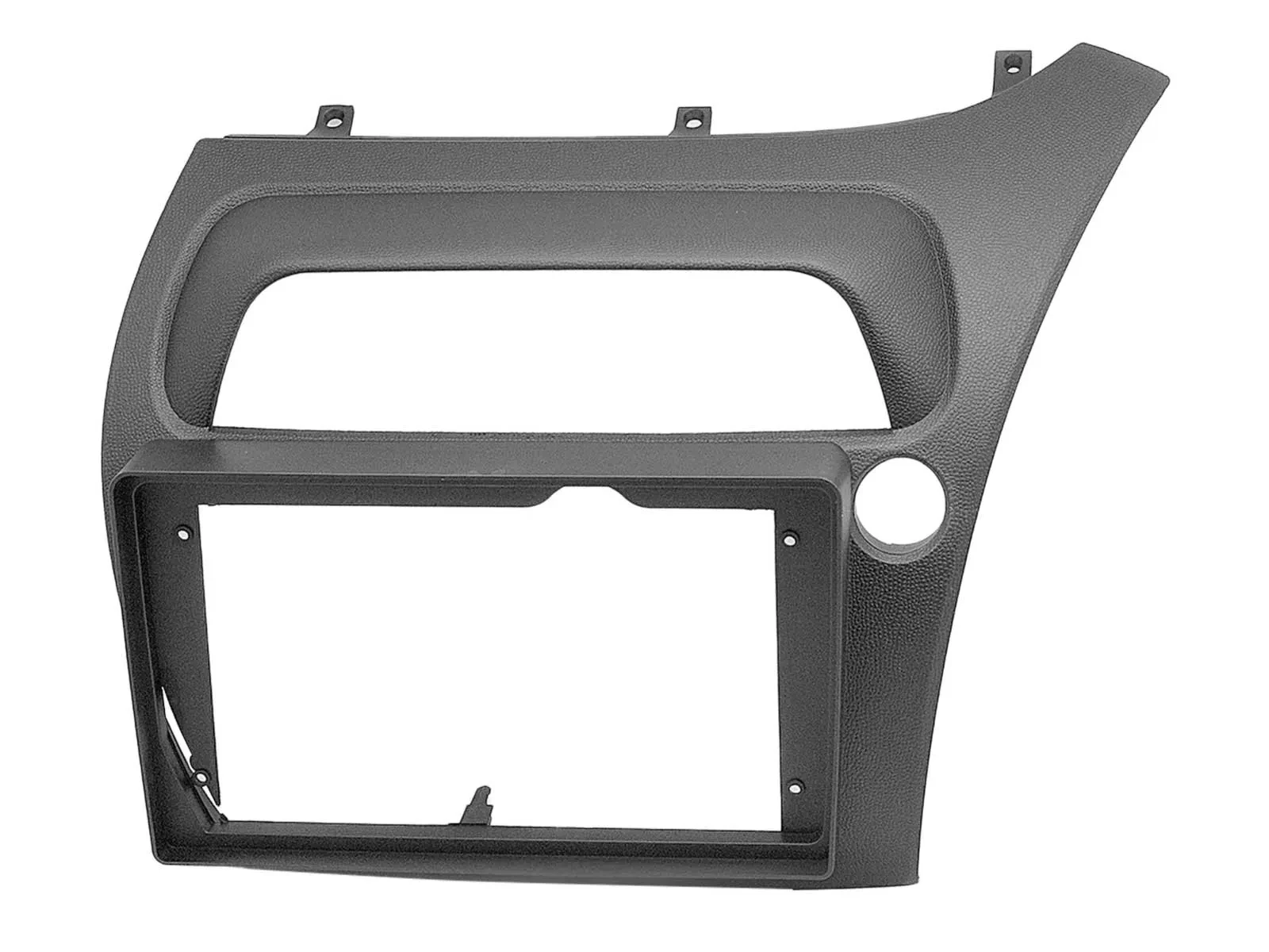 Einbaurahmen für 9 Zoll Autoradio für Honda Civic 09/2005-12/2011 schwarz RHD