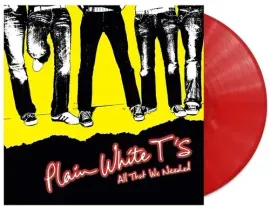 Виниловая пластинка Plain White T's - All That We Needed [New Vinyl LP] Colored Vinyl, Red