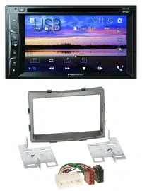 Автомагнитола Pioneer 2DIN Bluetooth USB DVD DAB MP3 для SsangYong Rodius (с 2013)