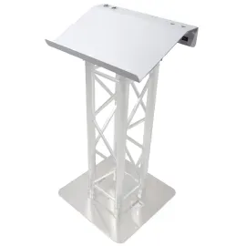 ProX XT-LECTERN24-WH Truss Lectern 24" White Finish Aluminum idjnow