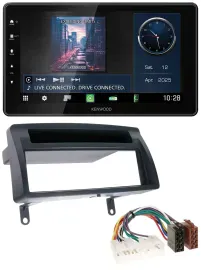 Kenwood MP3 Bluetooth USB DAB Autoradio für Toyota Corolla E12 2003-2008 dunkelg