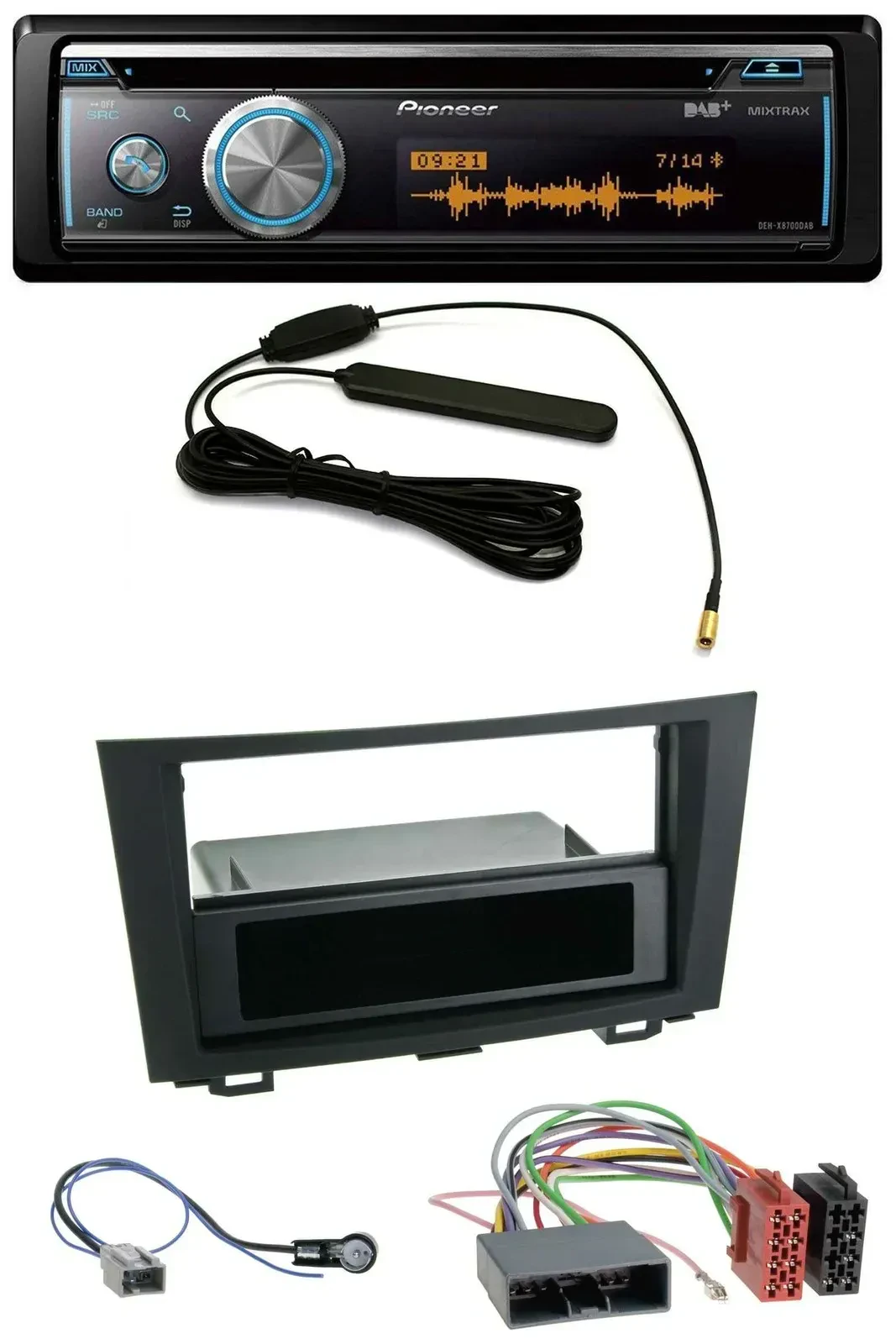 Автомагнитола для Honda CR‑V (с 2007) Pioneer CD/USB/Bluetooth/DAB/MP3