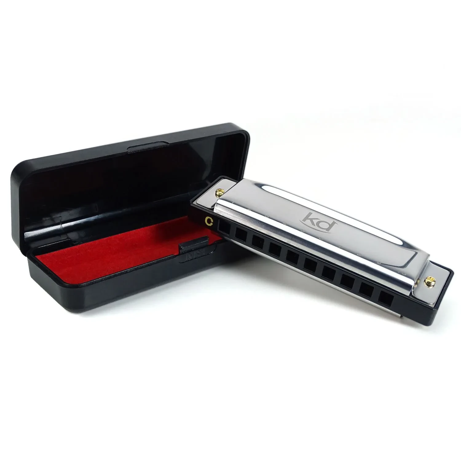 Губная гармошка keepdrum KDBHC диатоническая, тональность C, с футляром