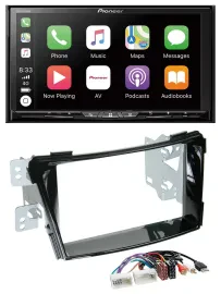 Автомагнитола Pioneer 2 DIN MP3 USB DAB DVD Bluetooth для Hyundai i40 (с 2011)