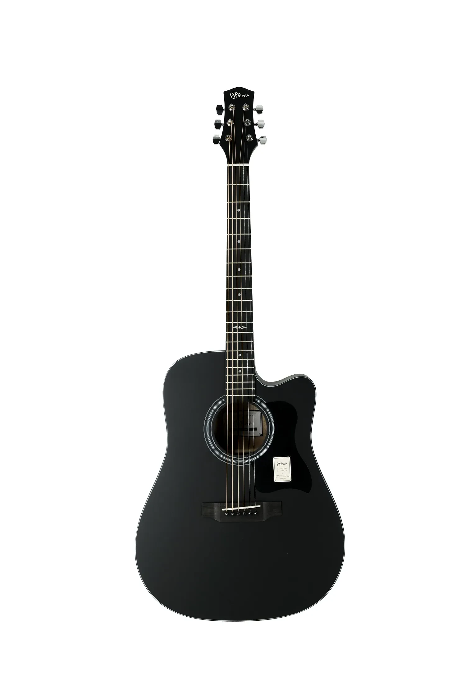 Акустическая гитара Klever KD-120S BK дредноут 41", черная