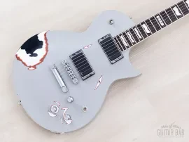 2005 ESP Kiso Custom Shop James Hetfield Truckster Aged Primer Gray w/ Case
