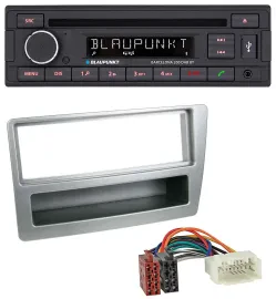 Blaupunkt USB DAB CD Bluetooth MP3 Autoradio für Honda Civic 04-06 silber autom.