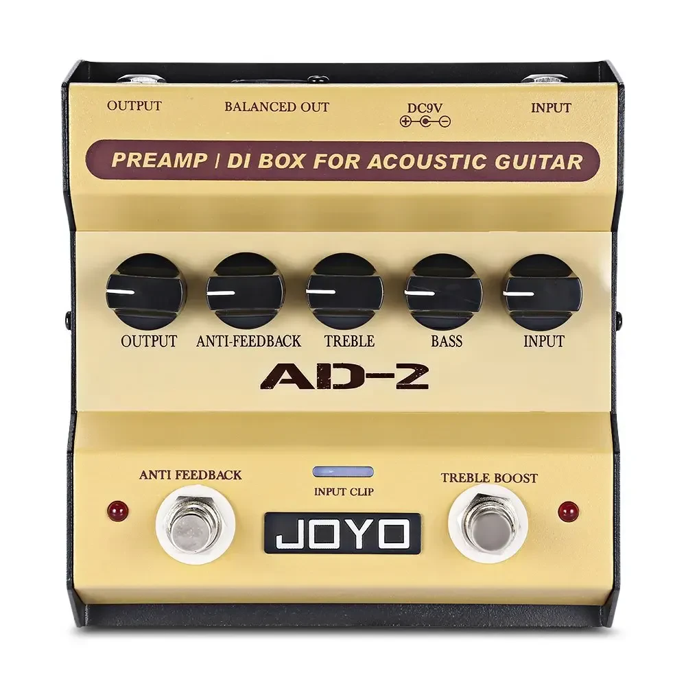 Напольный предусилитель для акустической гитары Joyo AD-2 Acoustic Preamp