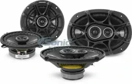 2) Kicker 43DSC504 5.25" 2-Way Car Speakers + 2) 43DSC69304 6x9" 3-Way Speakers