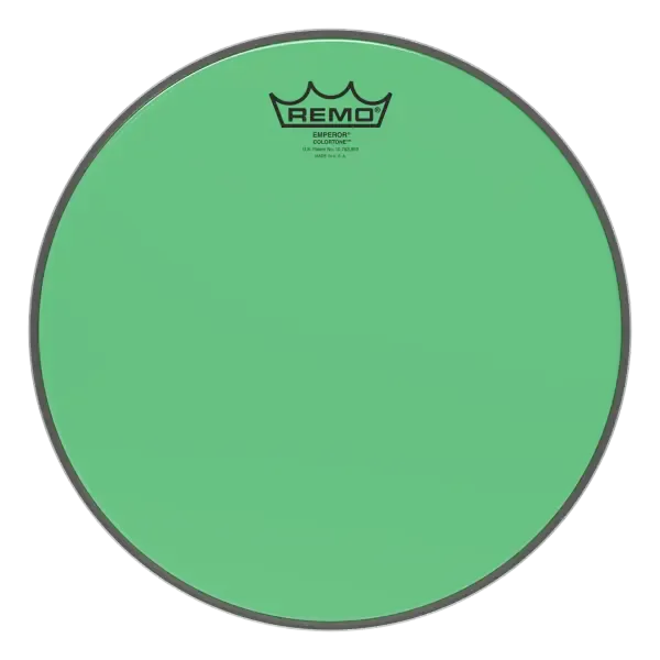Пластик для барабана Remo 12" Emperor Colortone Green