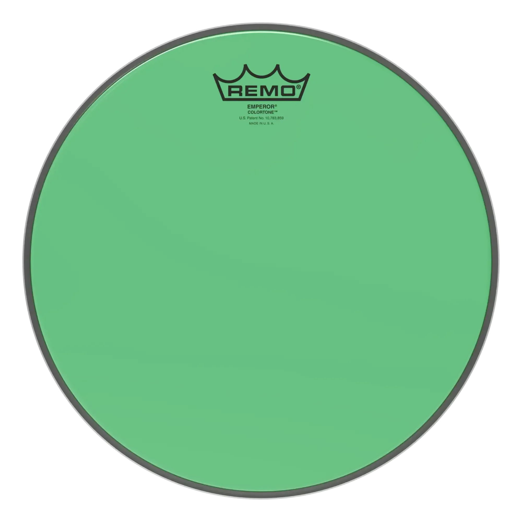 Пластик для барабана Remo 12" Emperor Colortone Green