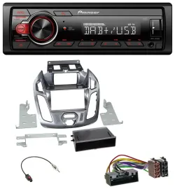 Автомагнитола для Ford Transit Connect (2012–2018) Pioneer 1DIN, DAB, USB, AUX, MP3