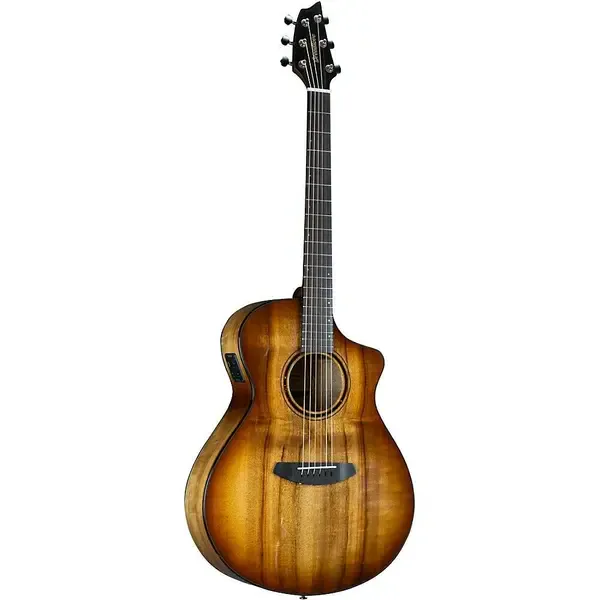 Электроакустическая гитара Breedlove Pursuit Exotic S CE Myrtlewood Concert Amber Burst