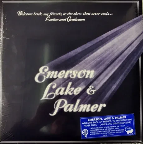 Виниловая пластинка Emerson, Lake & Palmer – Welcome Back, My Friends, To The Show That Never Ends - Ladies And Gentlemen (3LP)