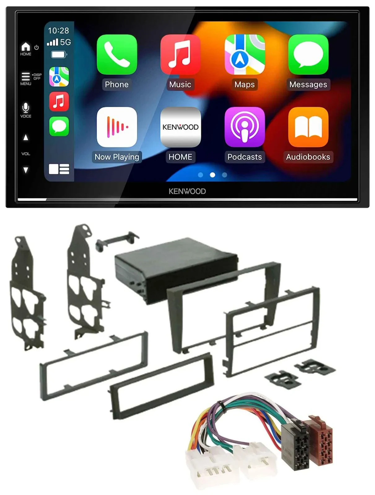 Kenwood DAB USB Bluetooth 2DIN MP3 Autoradio für Lexus IS 300 (2001-2005)