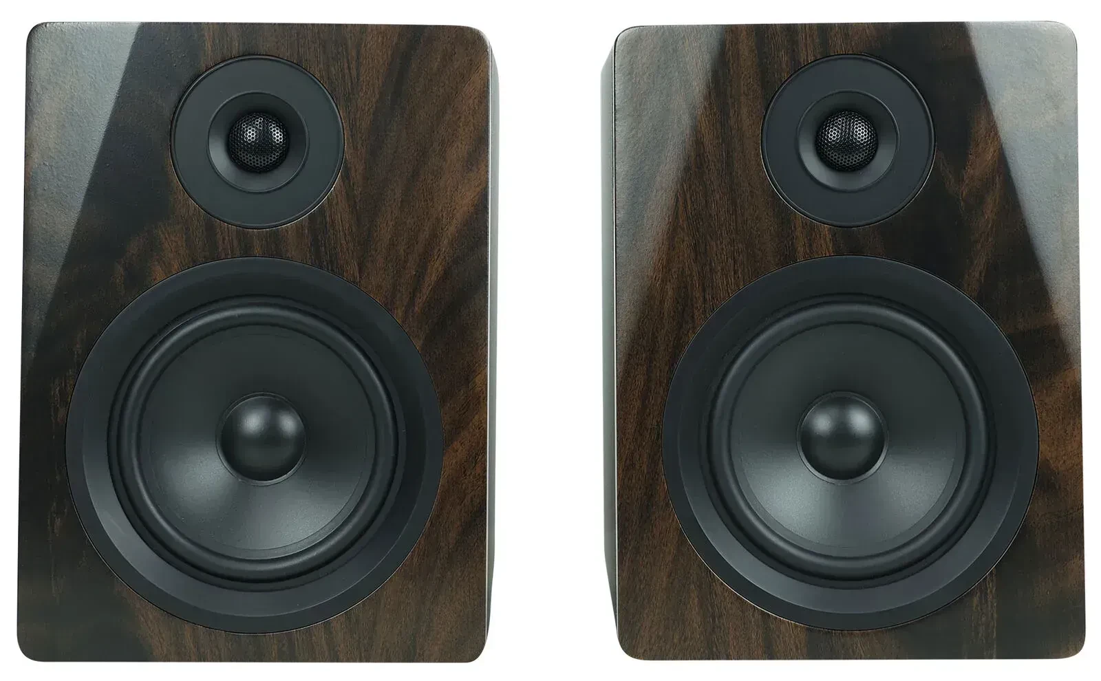 Активный студийный монитор Rockville APM5D Dark Wood (пара)