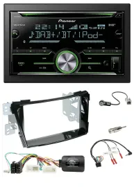 Pioneer Bluetooth Lenkrad DAB 2DIN USB CD Autoradio für Hyundai i40 ab 2011 VF K