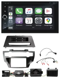 Blaupunkt USB DAB Bluetooth 2DIN TMC Lenkrad Navigation für BMW X5 X6 07-13 E70