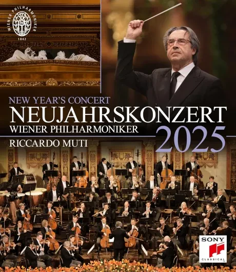 WIENER PHILHARMONIKER / RICCARDO MUTI - Neujahrskonzert 2025 / New Year's Concert 2025 / Concert Du Nouvel An 2027 (DVD)