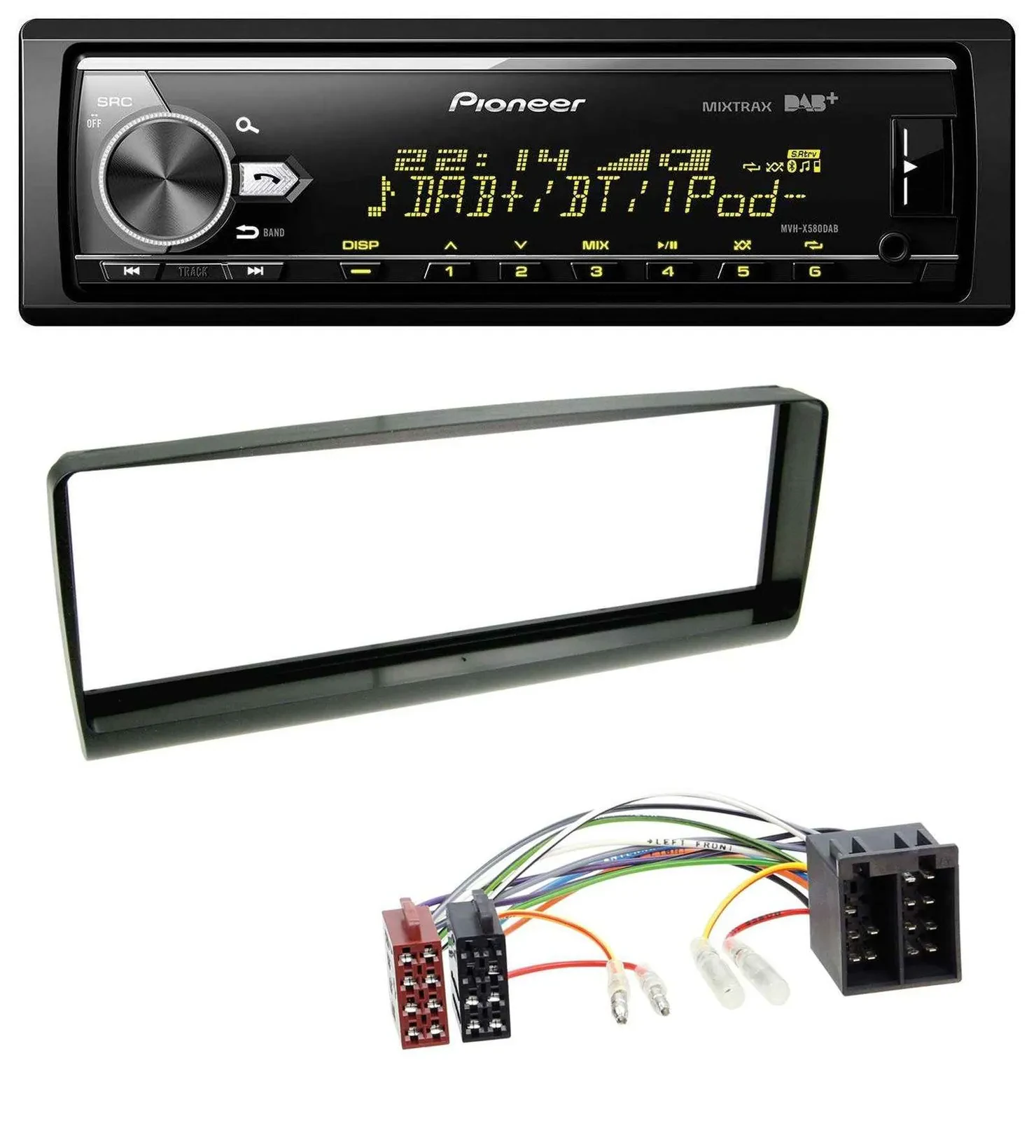 Pioneer Bluetooth USB DAB MP3 Autoradio für Alfa Romeo 156 (1997-2001)