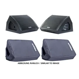 Audio 10MA Aktiver Monitor Set 2x 10" Bühnenmonitor 150W RMS Mixer XLR Ausgang