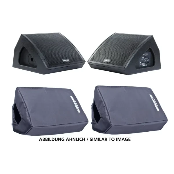 Audio 10MA Aktiver Monitor Set 2x 10" Bühnenmonitor 150W RMS Mixer XLR Ausgang