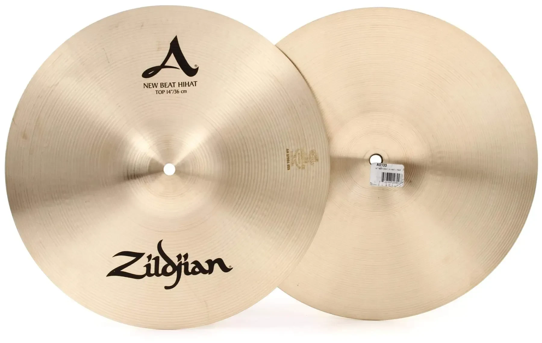 Тарелка барабанная Zildjian 14" A Zildjian New Beat Hi-Hat (пара)