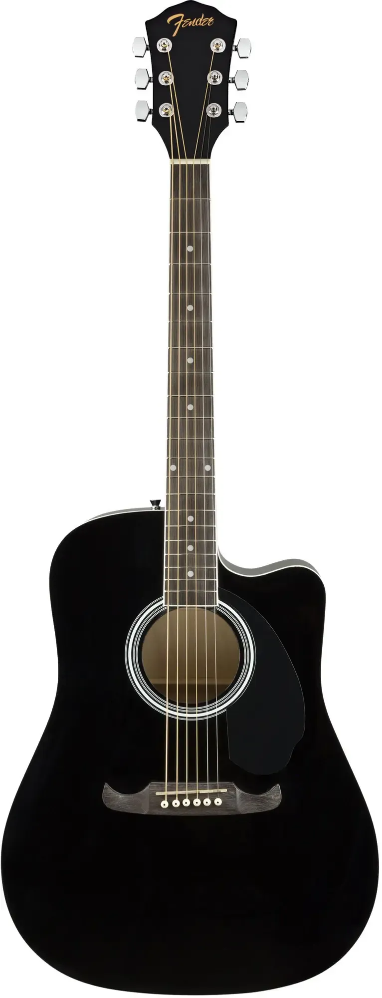 Электроакустическая гитара Fender FA-125CE Dreadnought Black